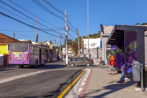 Prefeitura de Guararema entrega Pocket Parking com bicicletário e novo ponto de ônibus - Guararema - Crédito foto Warley Kenji - Comunicação PMG (2)