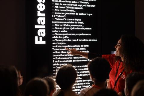 Programa Visitando Museus leva alunos de Guararema ao Museu da Língua Portuguesa - Guararema - Crédito foto Warley Kenji - Comunicação PMG (6)