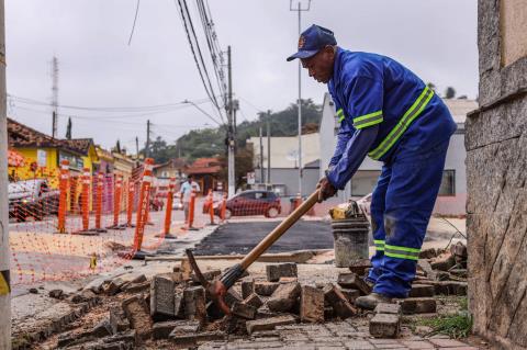 Prefeitura de Guararema inicia construção de Pocket Park voltado à Mobilidade Urbana - Guararema - Crédito foto Warley Kenji - Comunicação PMG (2)