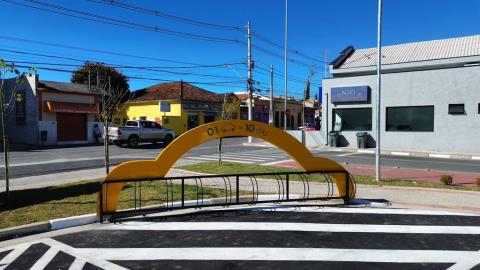 Prefeitura de Guararema entrega Pocket Parking com bicicletário e novo ponto de ônibus - Guararema - Crédito foto Warley Kenji - Comunicação PMG (4)