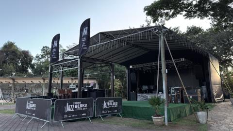 Estrutura do 3º Guararema Jazz & Blues Festival está pronta - Guararema - Crédito foto Warley Kenji - Comunicação PMG (2)