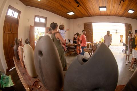 6º Festival Arte em Cerâmica de Guararema segue com experiências gratuitas e aproxima público da produção artesanal - Guararema - Crédito foto Comunicação PMG (6)