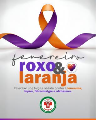 💜🧡 Fevereiro Roxo & Laranja 🧡💜