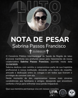 NOTA DE PESAR