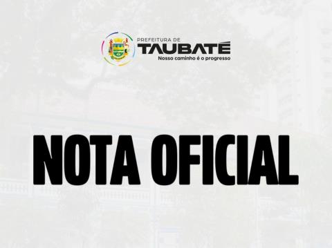 Nota oficial - Gestão do Hospital Municipal Universitário
