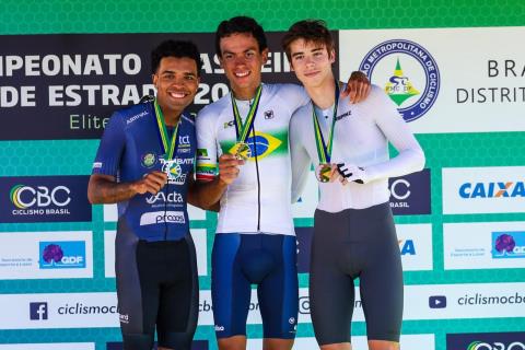 Ciclismo de Taubaté conquista medalhas de prata e bronze no Brasileiro da categoria
