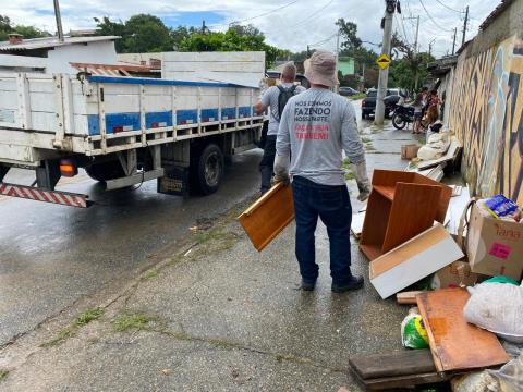 Secretaria de Saúde reforça ações para reduzir risco de doenças no Santa Tereza
