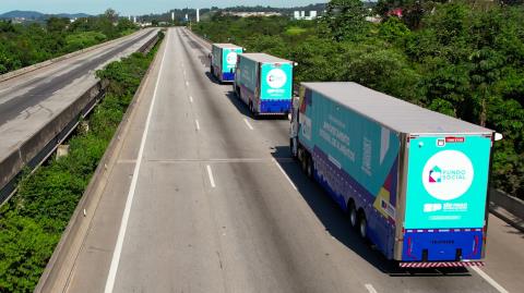 Taubaté recebe carretas de qualificação profissional do programa Caminho da Capacitação