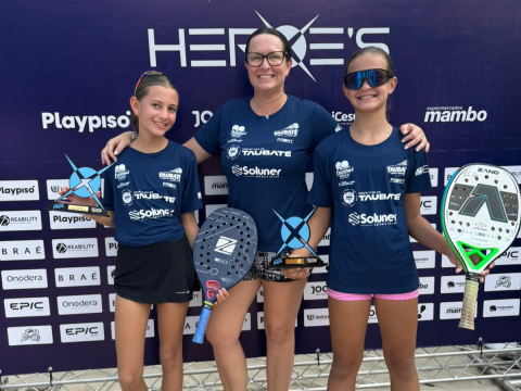 Atletas de Taubaté conquistam títulos e se destacam em etapa do Circuito Paulista de Beach Tennis