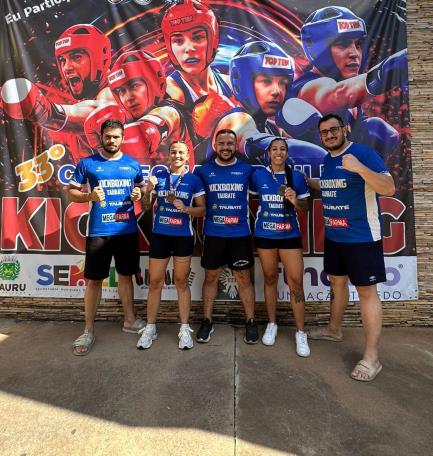 Atletas do Kickboxing de Taubaté se destacam no Paulista e garantem vagas no Campeonato Brasileiro