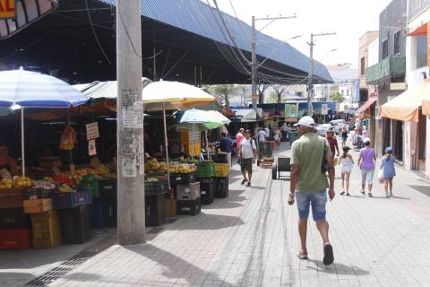 Prefeitura realiza feiras livres extras no entorno do Mercado nas próximas semanas