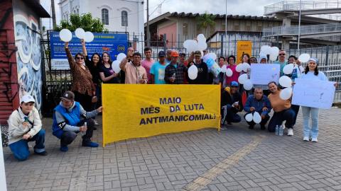 Balada no Caps II encerra Semana da Luta Antimanicomial em Taubaté