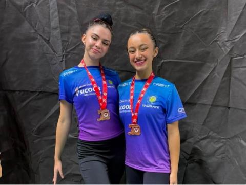 Ginástica Rítmica de Taubaté conquista medalhas de prata e bronze na Copa São Paulo
