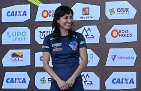 Atleta de Taubaté, Marina Dias conquista título brasileiro de Escalada Paralímpica