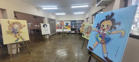 Biblioteca Municipal recebe exposição ‘Só Emília’ durante o mês de abril