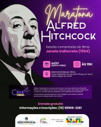 Monte Alegre do Sul terá sessão especial com clássico de Hitchcock