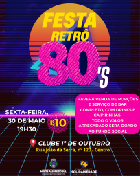 FESTA ANOS 80