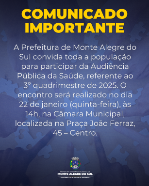 Audiência Pública Saúde