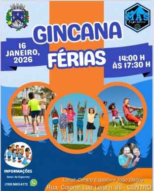 Gincana de Férias