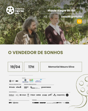Cinema Pontos MIS exibe “O Vendedor de Sonhos” neste domingo (19/04) no Memorial Mauro Silva