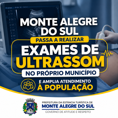 Monte Alegre do Sul passa a realizar exames de ultrassom no próprio município e amplia atendimento à população