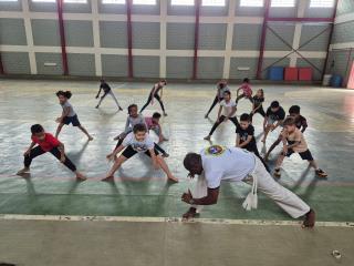Projeto Movimenta SUAS leva aulas de capoeira ao Distrito de Mostardas (2)