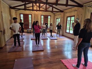 Crianças do Espaço Amigo vivenciam atividades especiais na Associação Rural Natureza