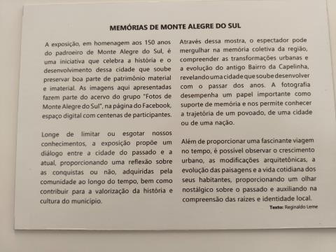 Exposição “Memórias de Monte Alegre” resgata a história do município por meio da fotografia (2)