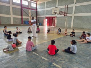 Projeto Movimenta SUAS leva aulas de capoeira ao Distrito de Mostardas (1)