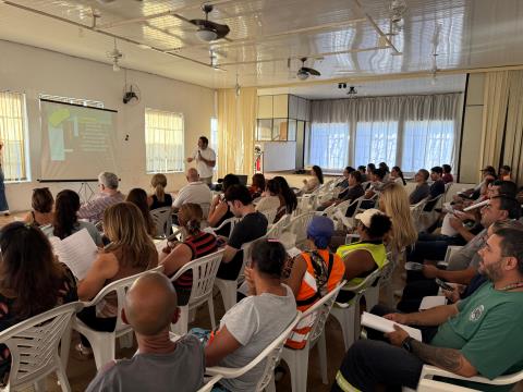 Prefeitura promove palestra sobre saúde mental e ocupacional