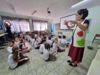 Professores da rede municipal recebem formação sobre sistema de esgoto em Monte Alegre do Sul (1)