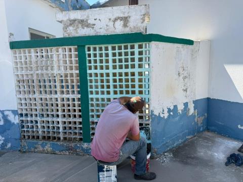 Prefeitura inicia pintura do Posto de Saúde Central