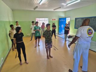 Capoeira chega ao Projeto Espaço Amigo e terá novas turmas no município (2)