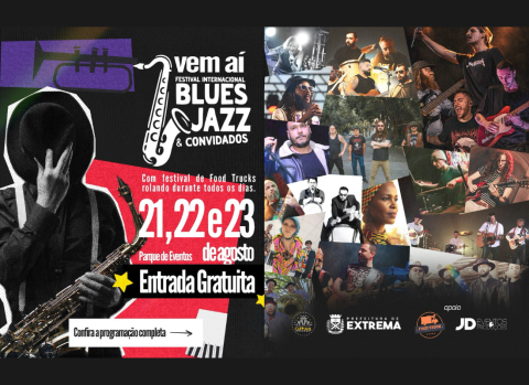 Jazz e Blues & Convidados - Extrema, MG  2026
