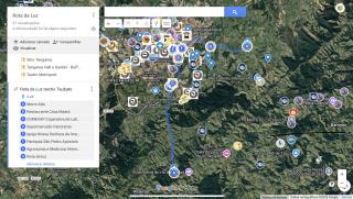 Rota da Luz percurso