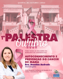 Arte - Post Palestra Outubro Rosa