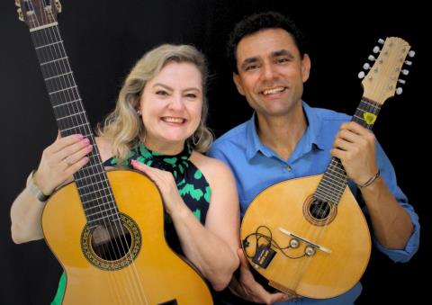 DUO RETRATOS LEVA REPERTÓRIO DA MÚSICA BRASILEIRA AO CEU DAS ARTES NESTE SÁBADO (13/6)