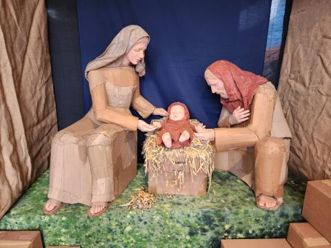 PRESÉPIO DE NATAL DE JAIME PINHEIRO ESTÁ ABERTO PARA VISITAÇÃO NO CENTRO CULTURAL - EDIFÍCIO ALVORADA