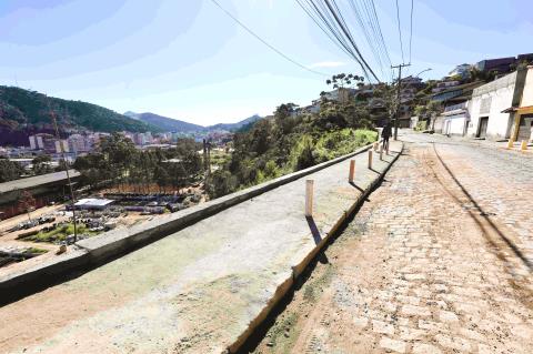 Muro de contenção na Rua Jaguaribe 1_crédito Roberto Ferreira