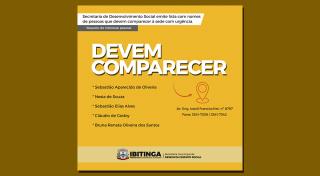 devem comparecer social