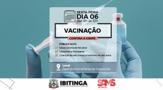 VACINA DA GRIPE SEXTA-FEIRAAAA