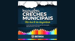 inscrições creche site
