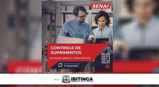 CURSO controle de suprimentos