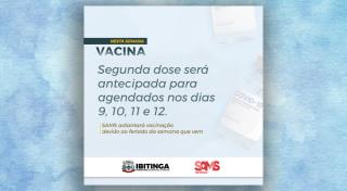 dose antecipada antecipaçãooo