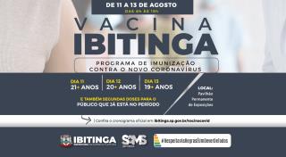 Arte Vacina Covid faixa etária 21, 20 E 19 ANOSSSS