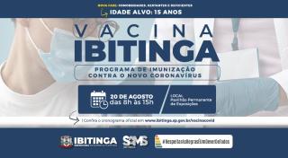 Arte Vacina Covid 15 anos