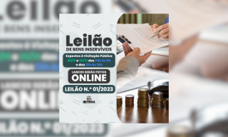 banner leilão