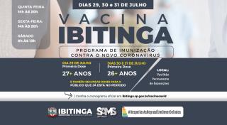 Arte Vacina Covid faixa etária 27 E 26 ANOSSSS