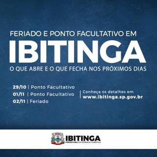 ponto facultativo - 2021