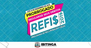 refis prorrogado até 13 de dezembro